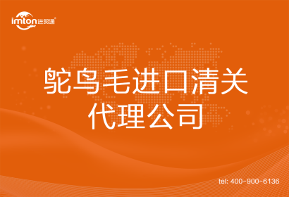 鴕鳥毛進口清關代理公司
