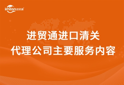 廣州臻力進口清關代理公司主要服務內(nèi)容